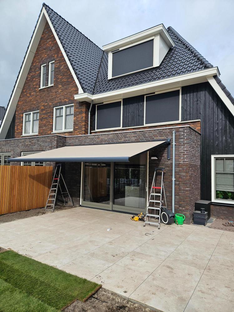 Foto van zonwering buiten